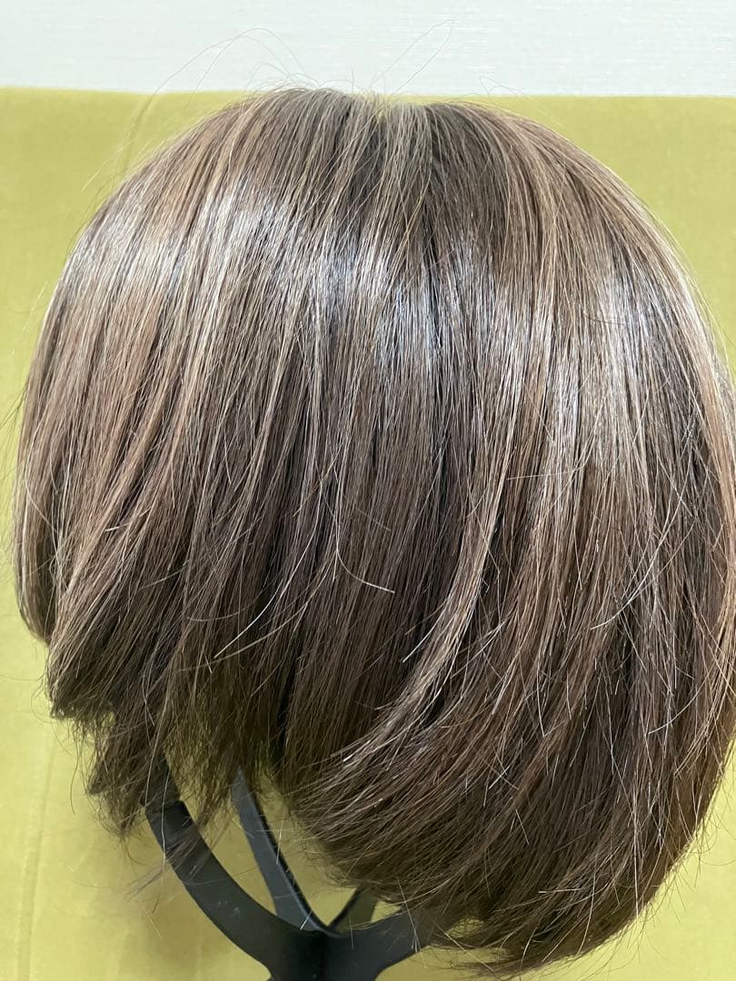 ブライトララ　素肌ウィッグ人毛MIX キャラメルベージュココア