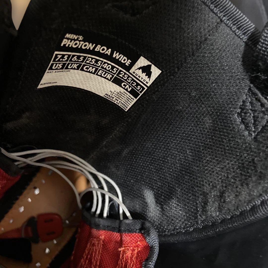 スノーボード Burton PHOTON BOA WIDE 7.5 25.5cm