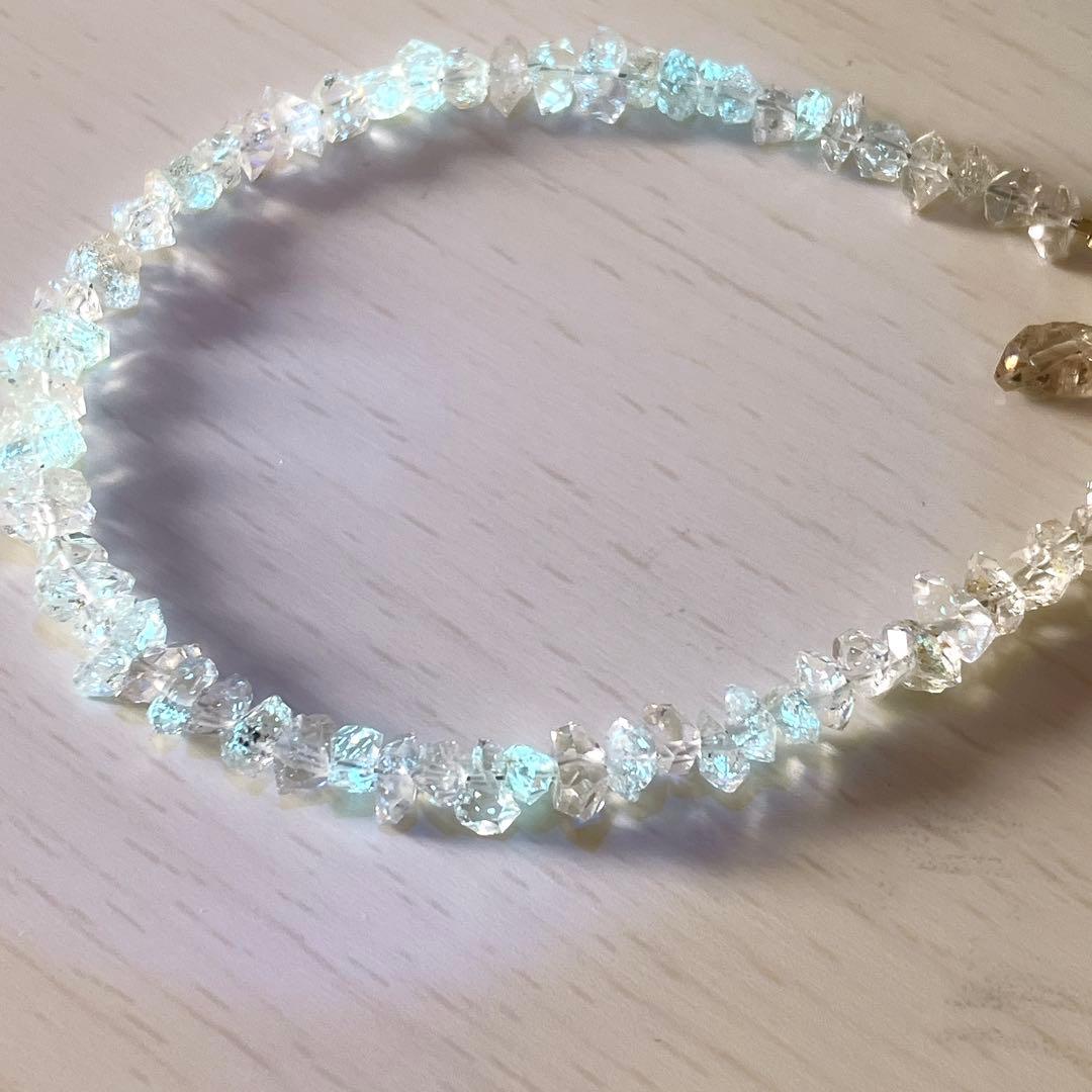 Nina◆オイルインクォーツブレスレット✧14kgf✧蛍光