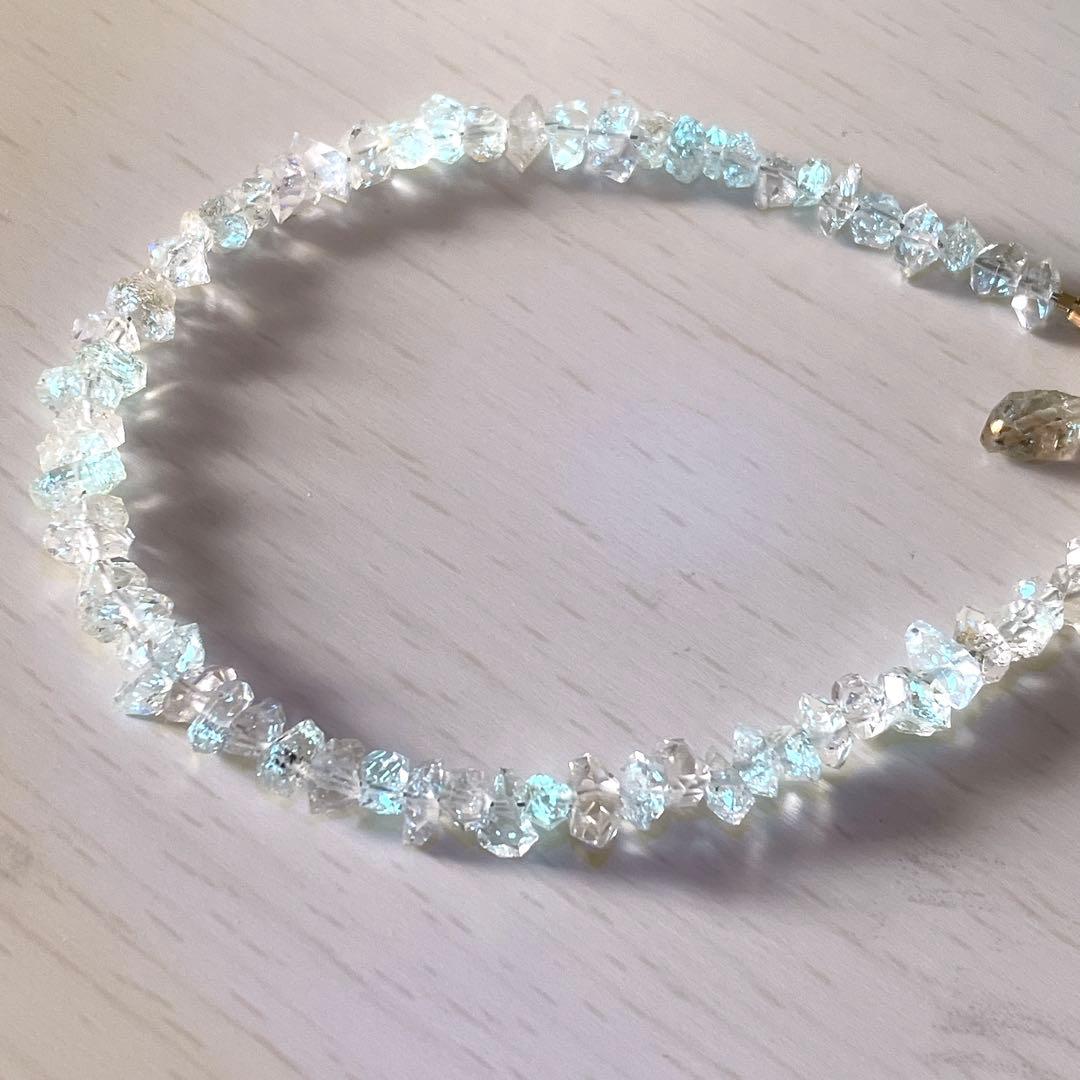 Nina◆オイルインクォーツブレスレット✧14kgf✧蛍光