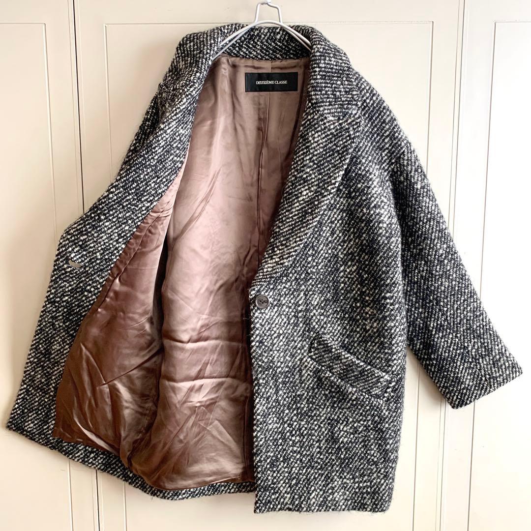 ふぁふぁ Deuxieme Classeツイードコート
