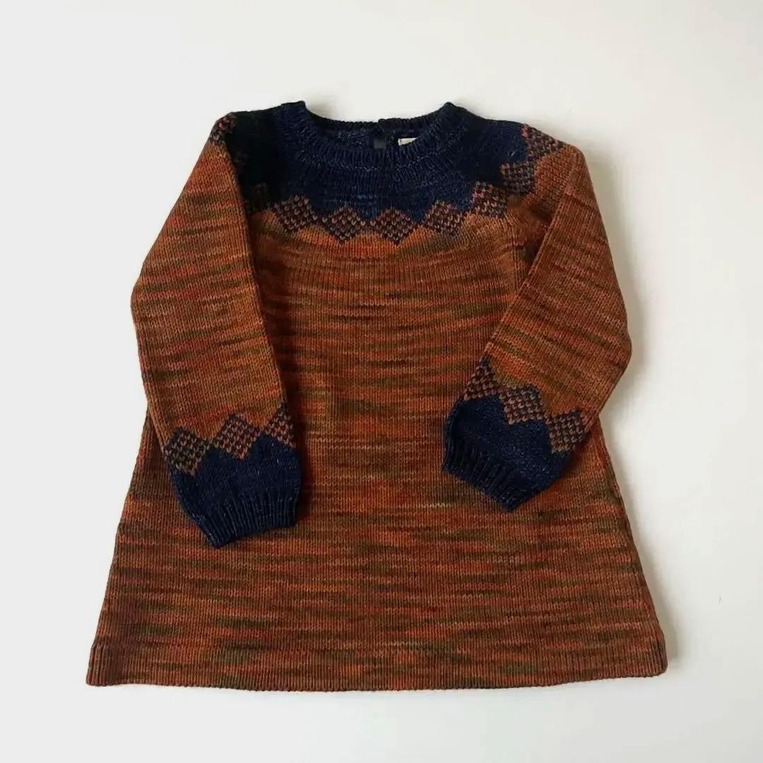 misha and puff パインコーンワンピ3y