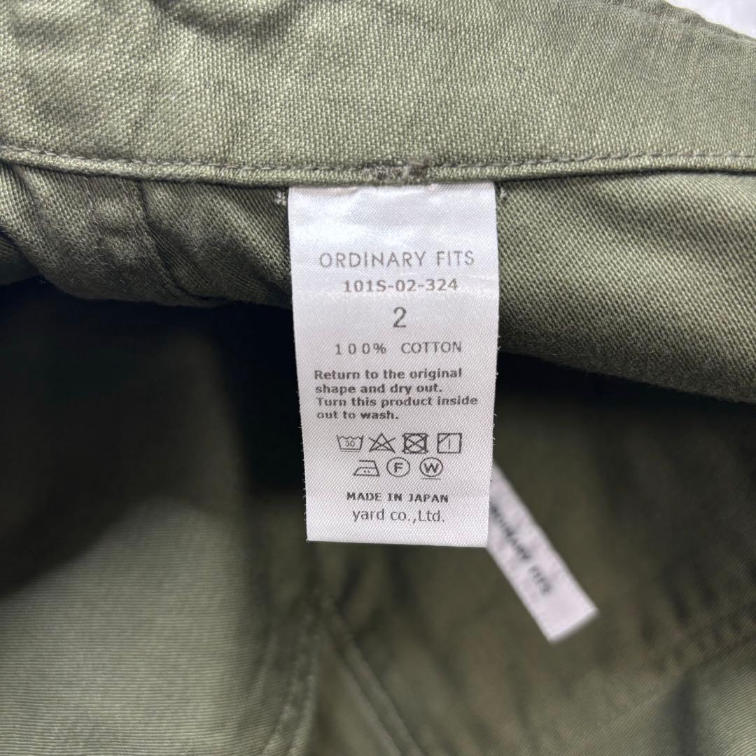 未使用に近い✨ORDINARY FITS オーディナリーフィッツ ベイカーパンツ