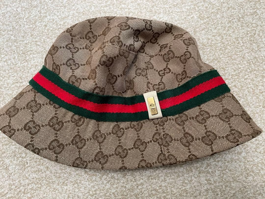 GUCCI バケットハット Lサイズ ベージュ