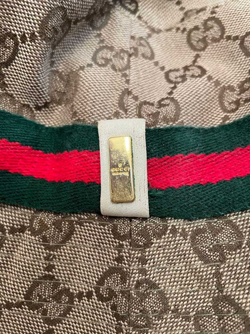 GUCCI バケットハット Lサイズ ベージュ