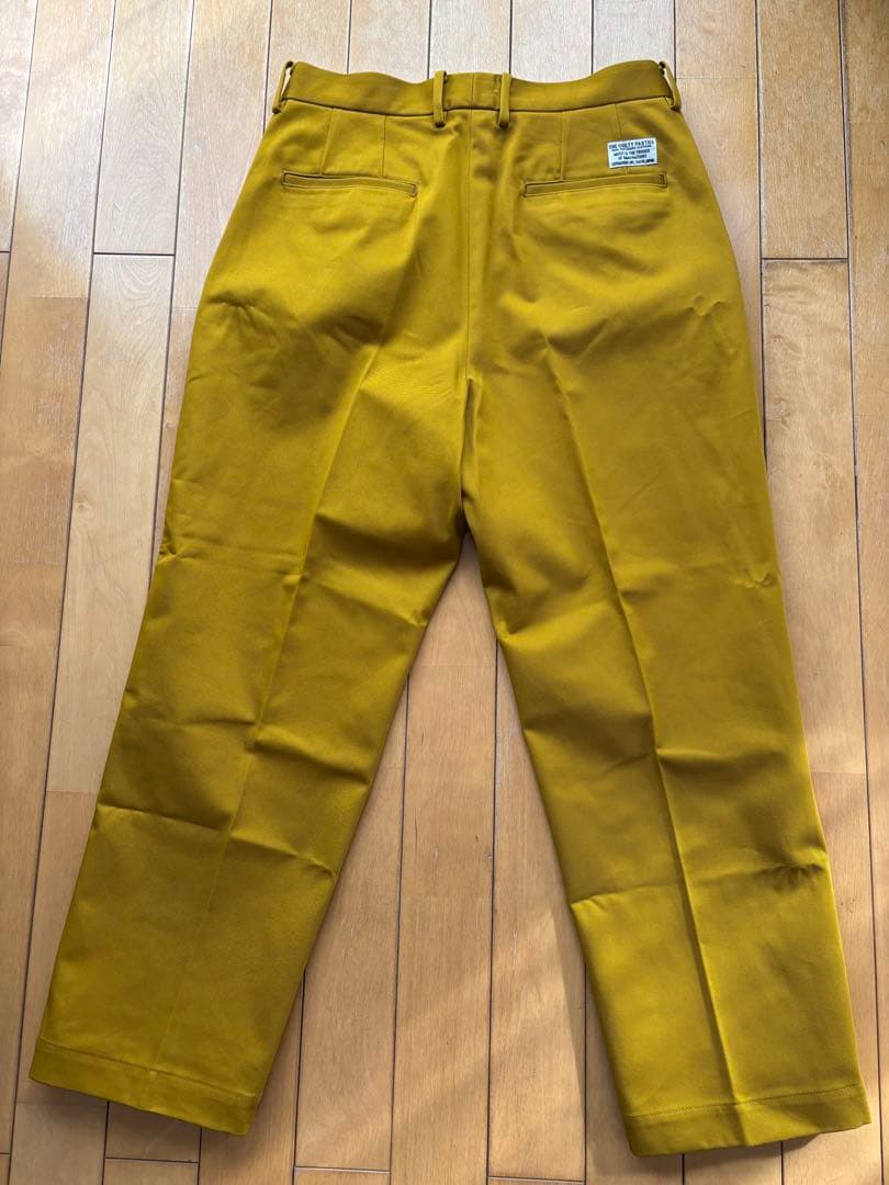 パンツ wackomaria double pleated chino trousers