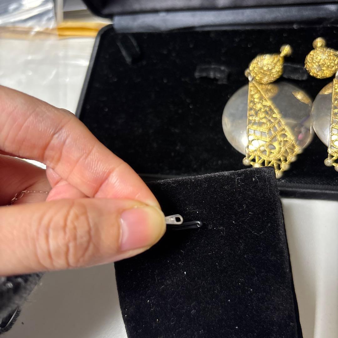 u*6様 遺品生前整理アクセサリーまとめ　イヤリング ＆ K18ブレスレット 他