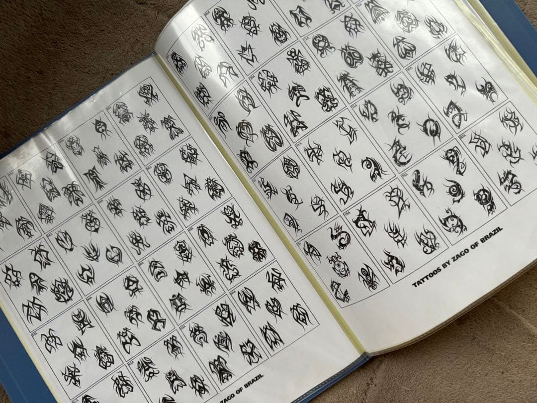 トライバル tattoo Flash 70枚 刺青 彫師