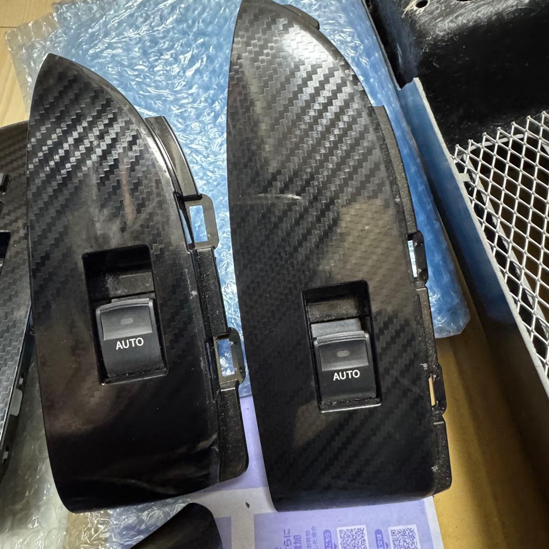 プリウス 30 g's 純正 カーボン 内装 パネル スタート ボタン 12点