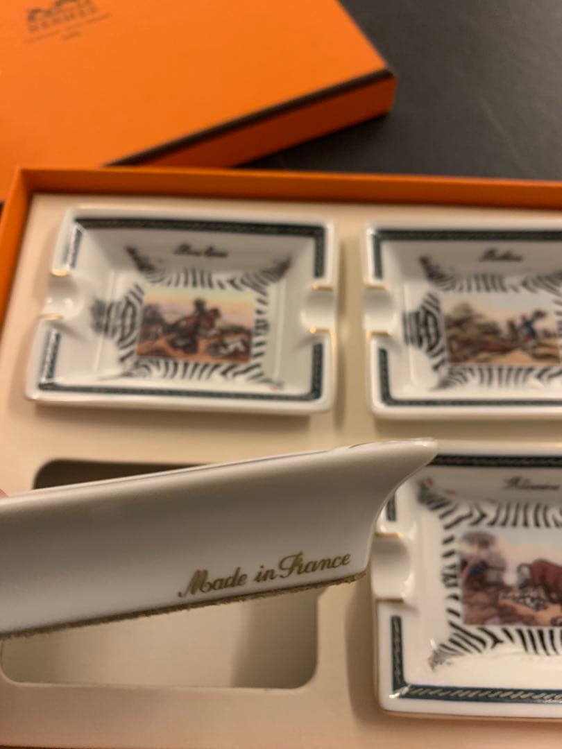 L*A様 本日限定オークション　エルメス　アッシュトレイ　4点セット　HERME