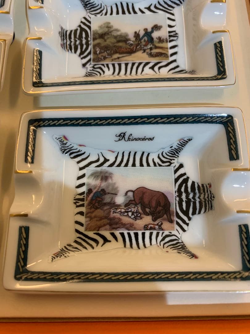 L*A様 本日限定オークション　エルメス　アッシュトレイ　4点セット　HERME