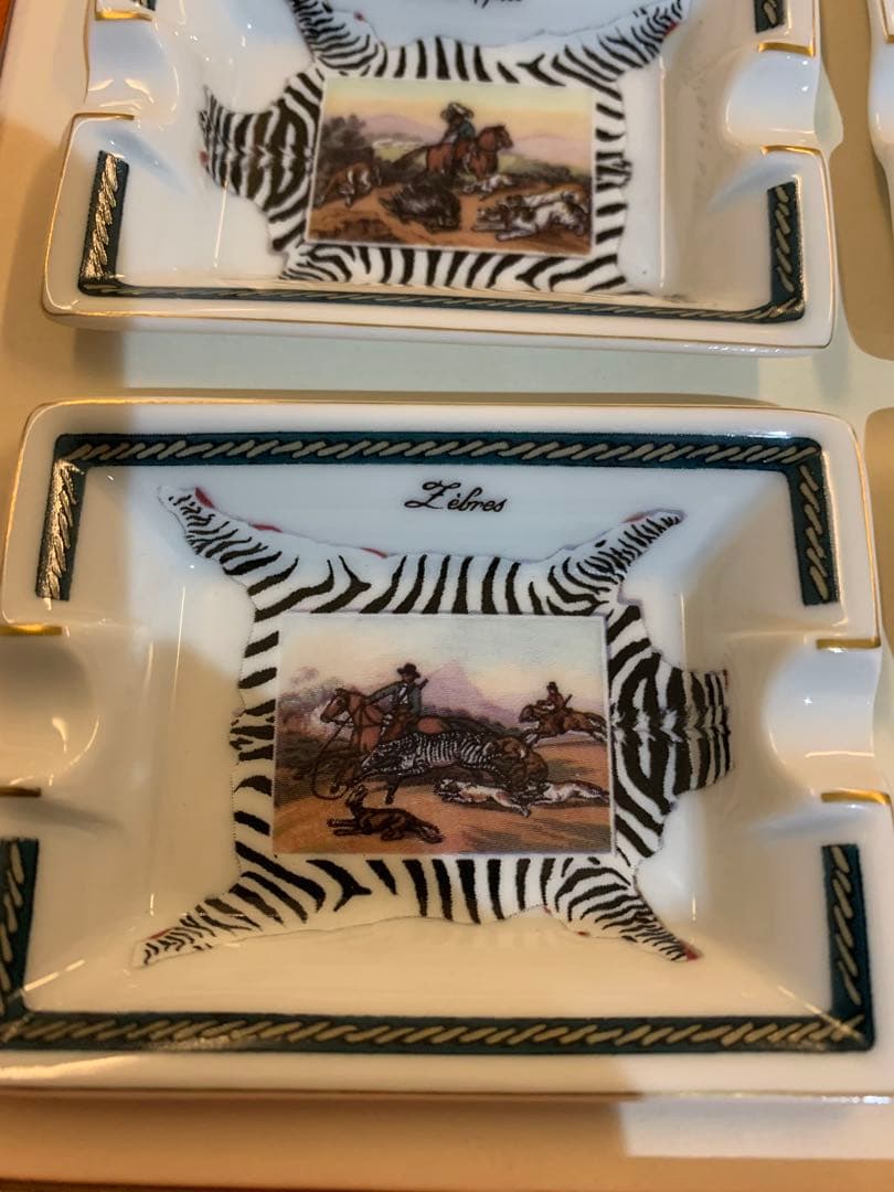 L*A様 本日限定オークション　エルメス　アッシュトレイ　4点セット　HERME