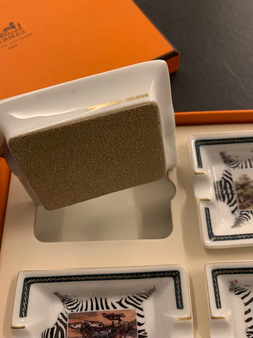 L*A様 本日限定オークション　エルメス　アッシュトレイ　4点セット　HERME