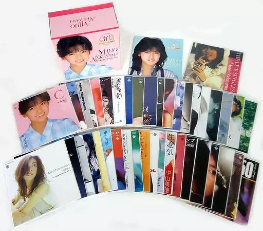 【即購入ok!!】中山美穂 30周年パーフェクト シングルBOX 完全限定生産