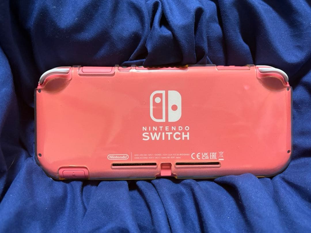 【ケース付】Nintendo Switch Lite ピンク 本体　動作確認済