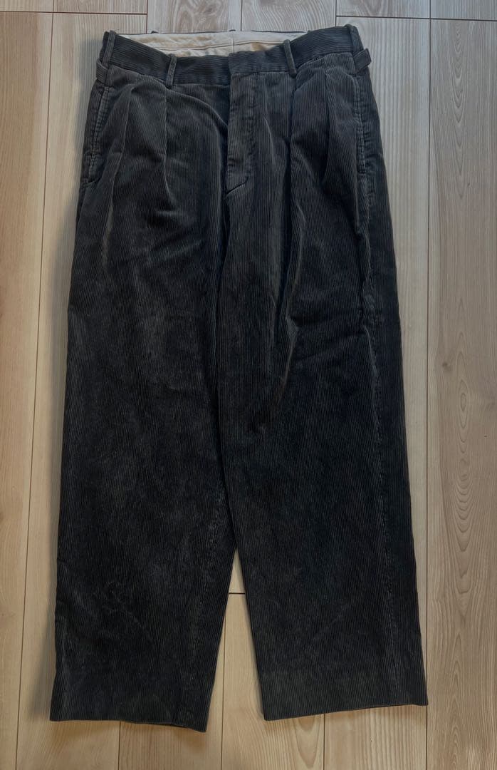 A.PRESSE Vintage Corduroy Trousers アプレッセ
