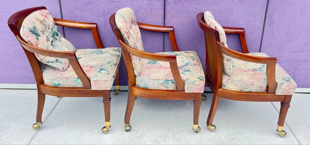 マルニ木工 マルニ 地中海 ロベリア LD チェア キャスター付き3セット