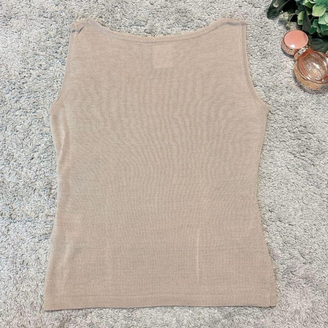 CHANEL シャネル vintage ロゴ ノースリーブ タンクトップ