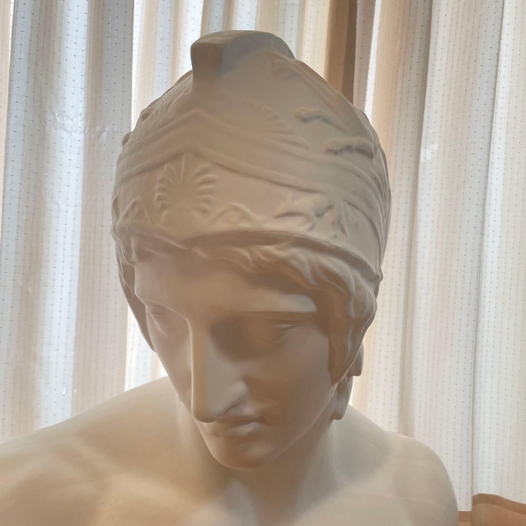 マルス胸像　デッサン用　石膏像