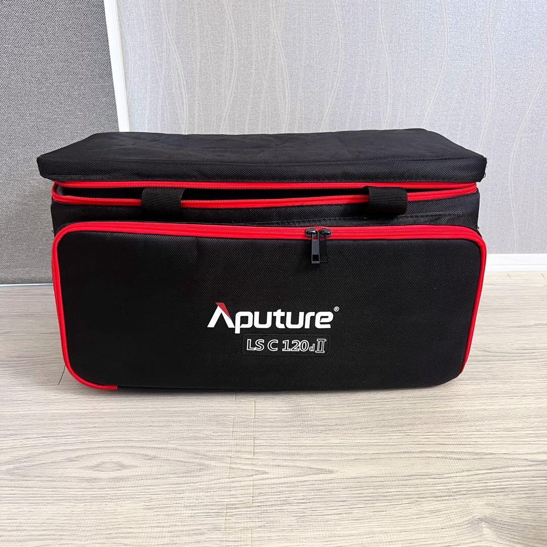 ソフトボックス＆スタンド付きAputure C120dII 動画撮影用ライト