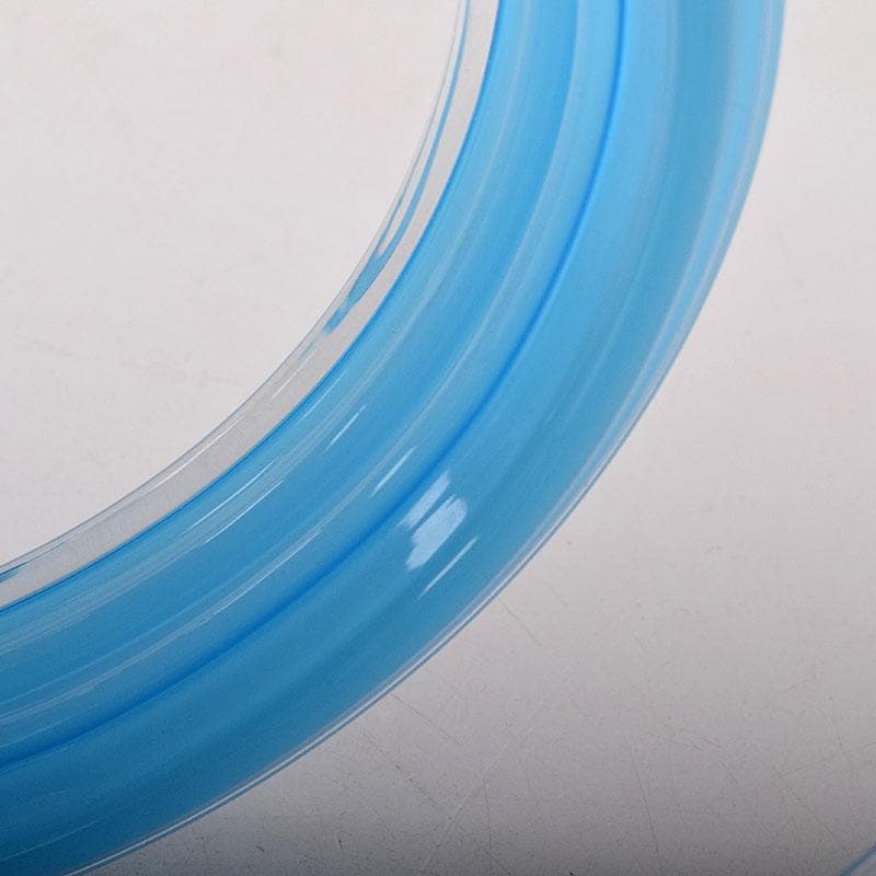 モダンアート　ガラス工芸　二口パイプ形　花入　共箱　8217