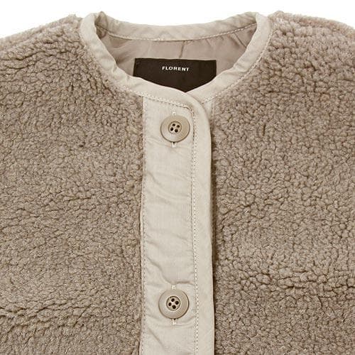 FLORENT　ボア　ロングコート ベージュ　サイズ1