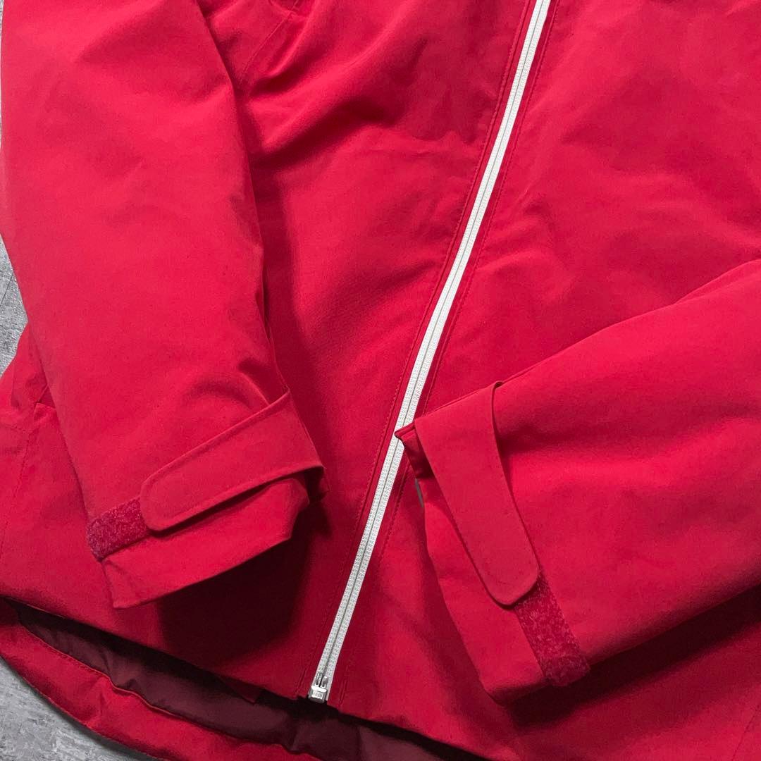 ピークパフォーマンス スキーウェア レディースS 赤 セットアップ 上下 山登り