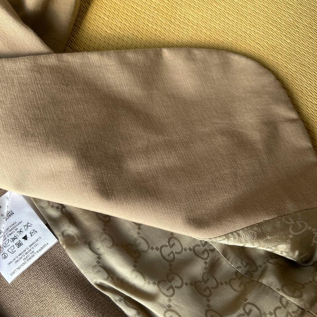 Gucci ベージュ テーラードジャケット イタリア製
