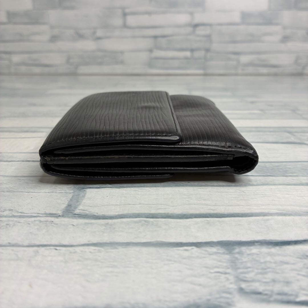 美品　45 LOUISVUITTON ルイヴィトン エピ 二つ折り財布　Wホック