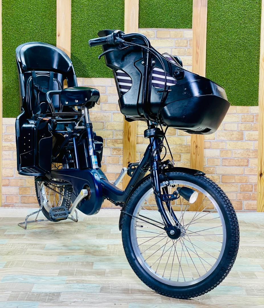 ネイビー 2018 パナソニック 子供乗せ電動アシスト自転車 H3337