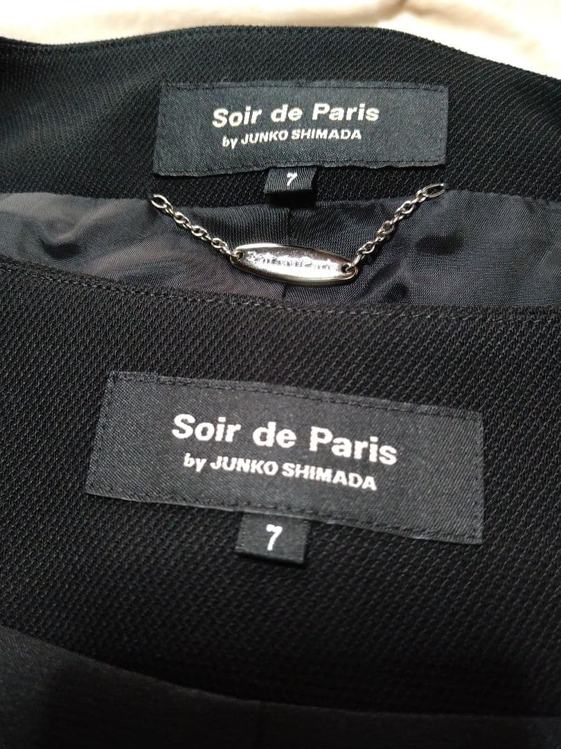 ジュンコシマダ 礼服 喪服 フォーマル アンサンブル 7 未使用品！ 送料無料！