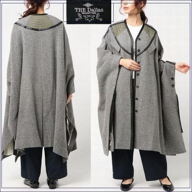 【93500円】　FUMIE TANAKA　The Dallas ポンチョ
