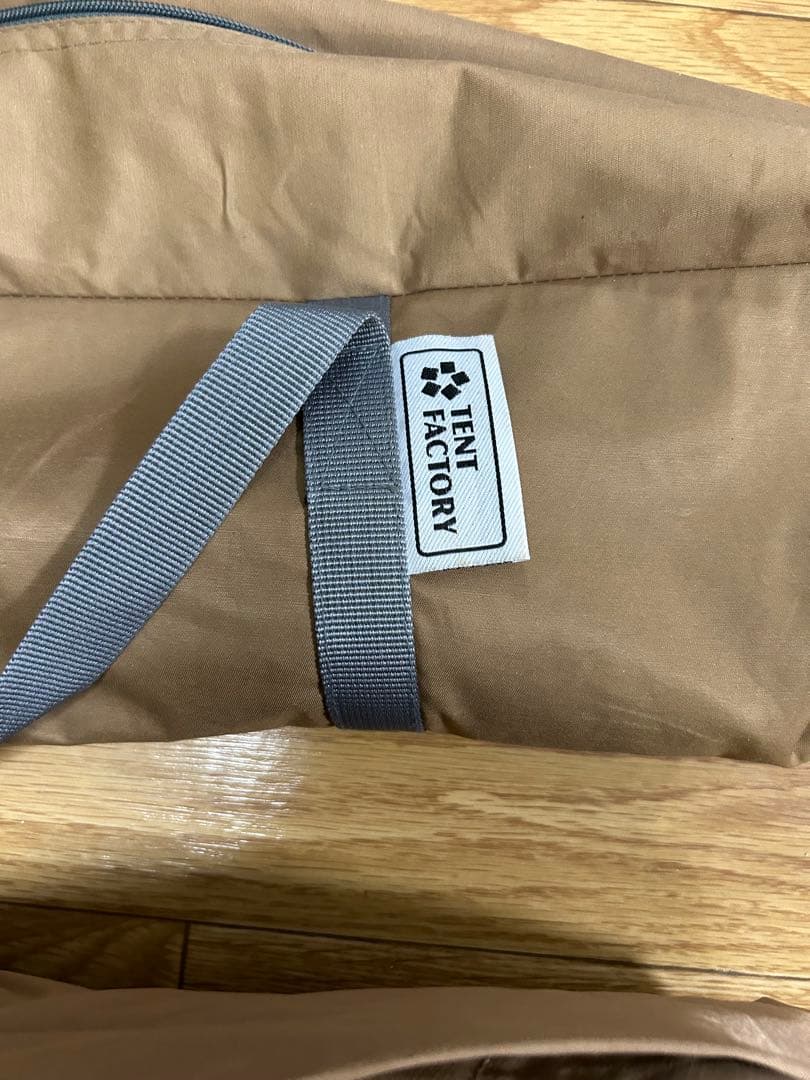 TENT FACTORY TCタープ 収納バッグ付き ポール2本もお付けします！