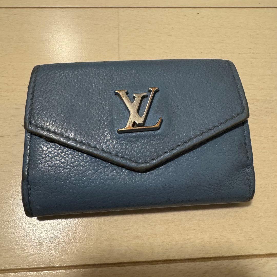Louis Vuitton 三つ折り財布 ブルー
