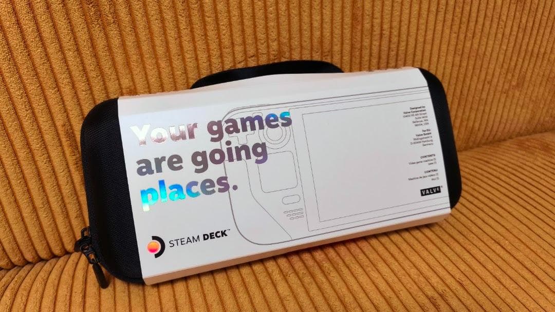 【美品・完品】Steam Deck LCD 64GB【未使用ガラスフィルム付き】