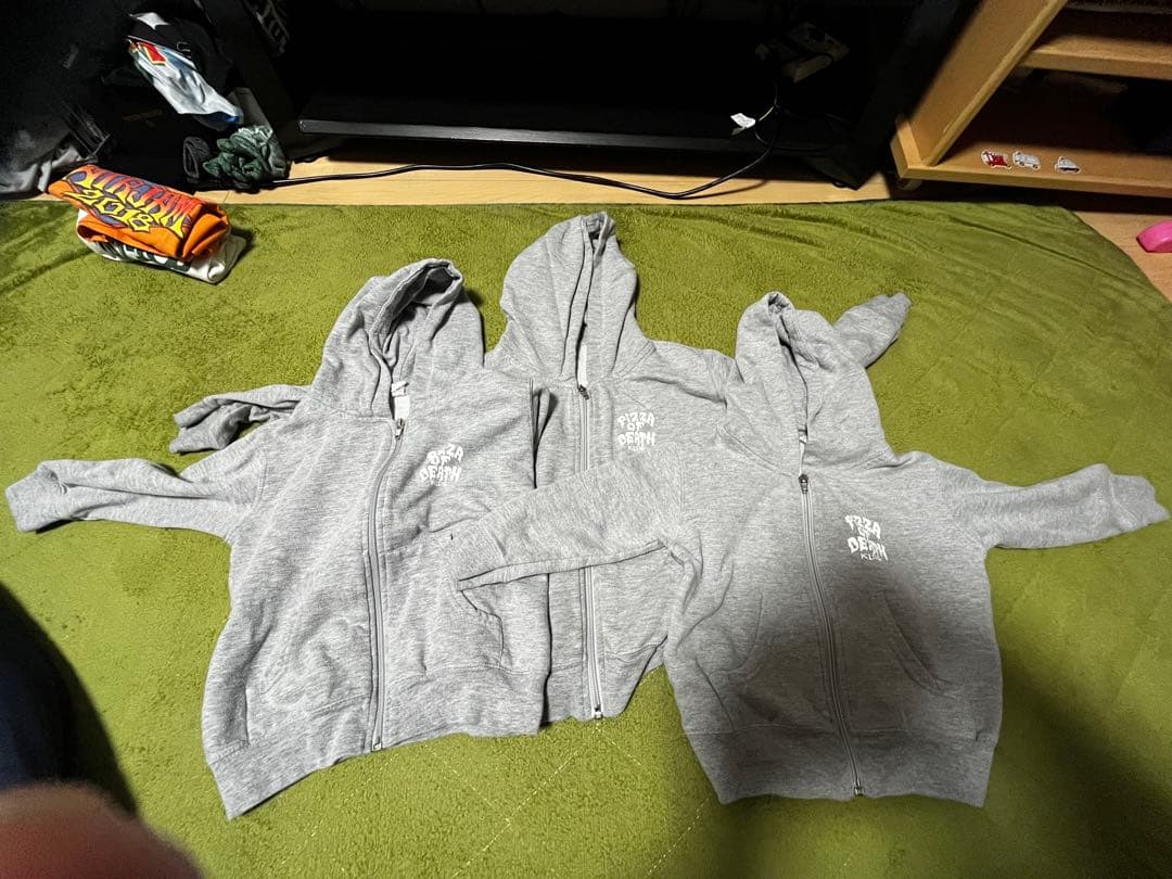 Pizza of Death Kids パーカー 3着セットおまけ付き