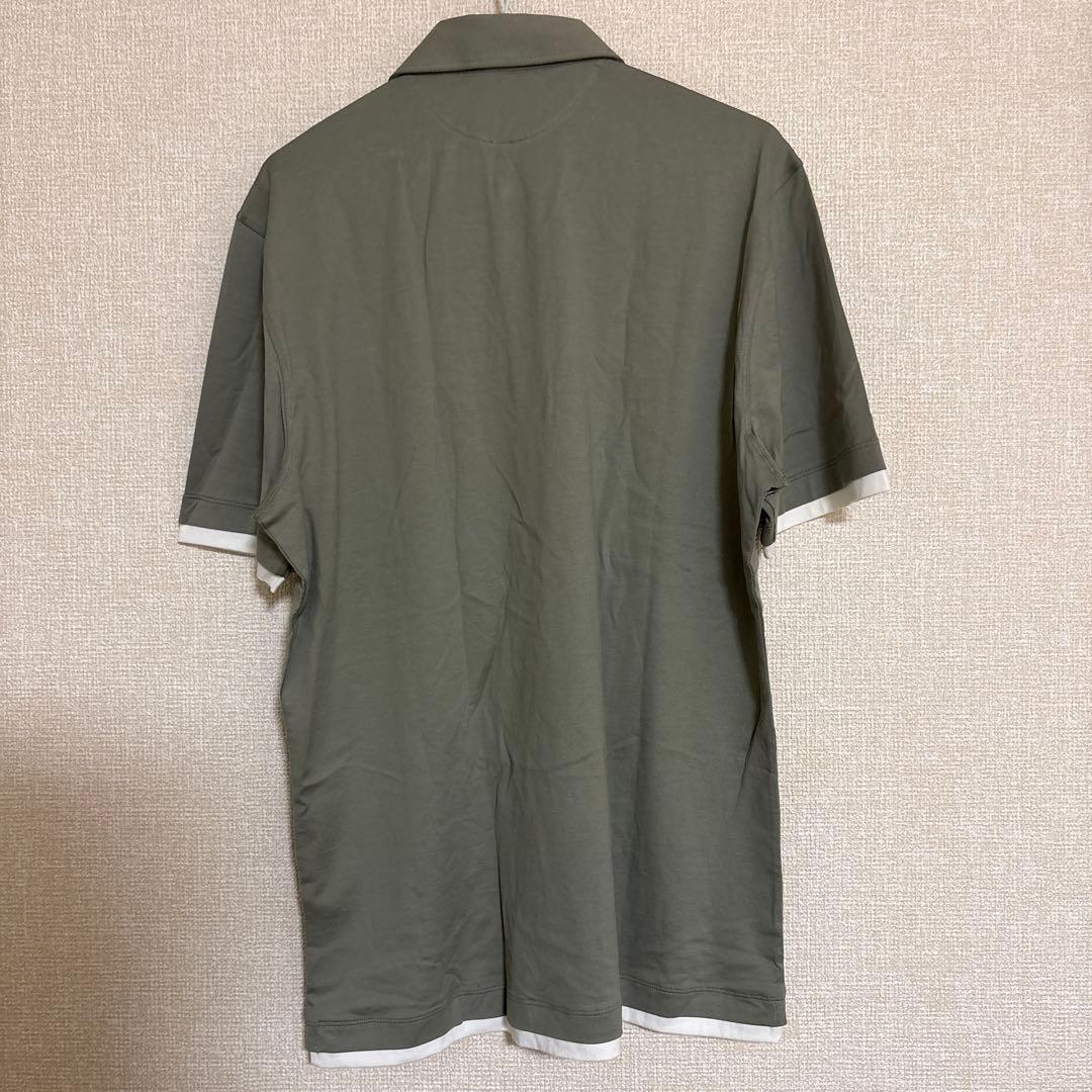 BRUNELLO CUCINELLI ポロシャツ オリーブグリーン