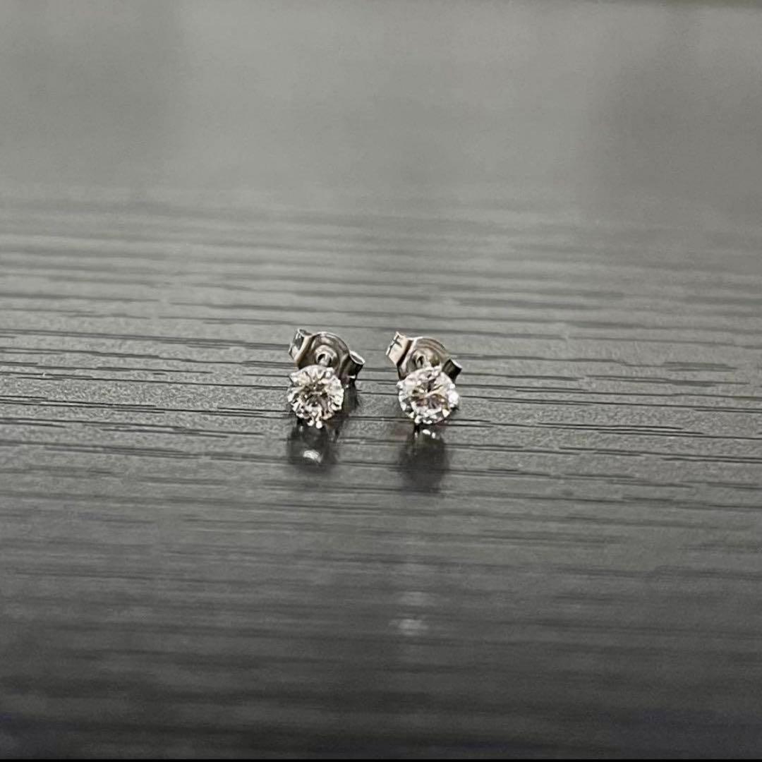 AVALANCHE アバランチ 14Kホワイトゴールド スタッズ ピアス 3mm
