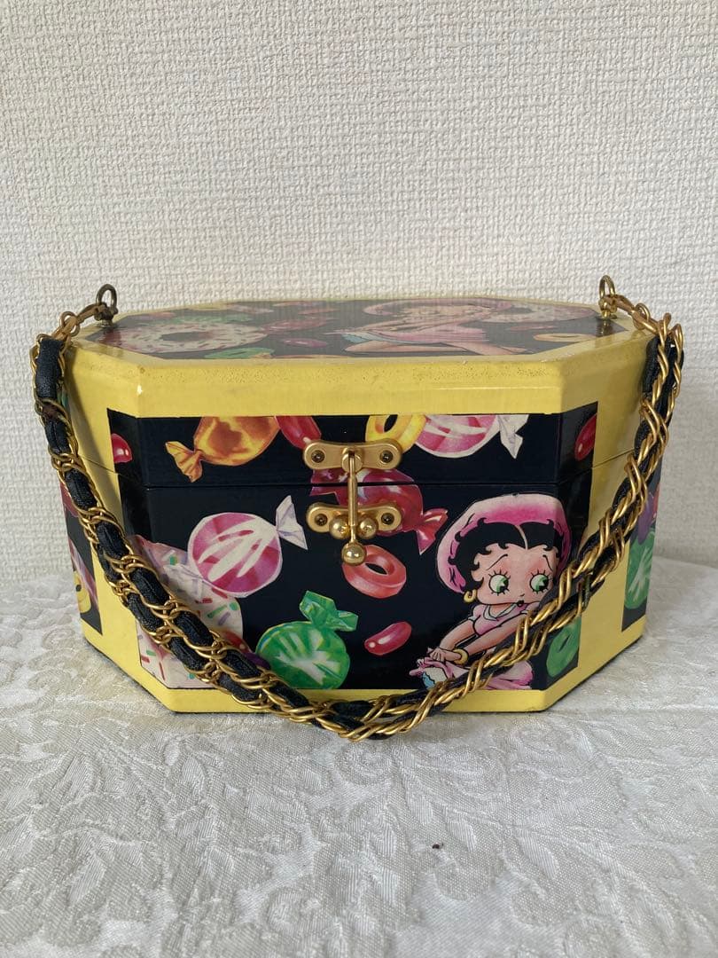 Bettyちゃんの、木製バック！！ヴィンテージ