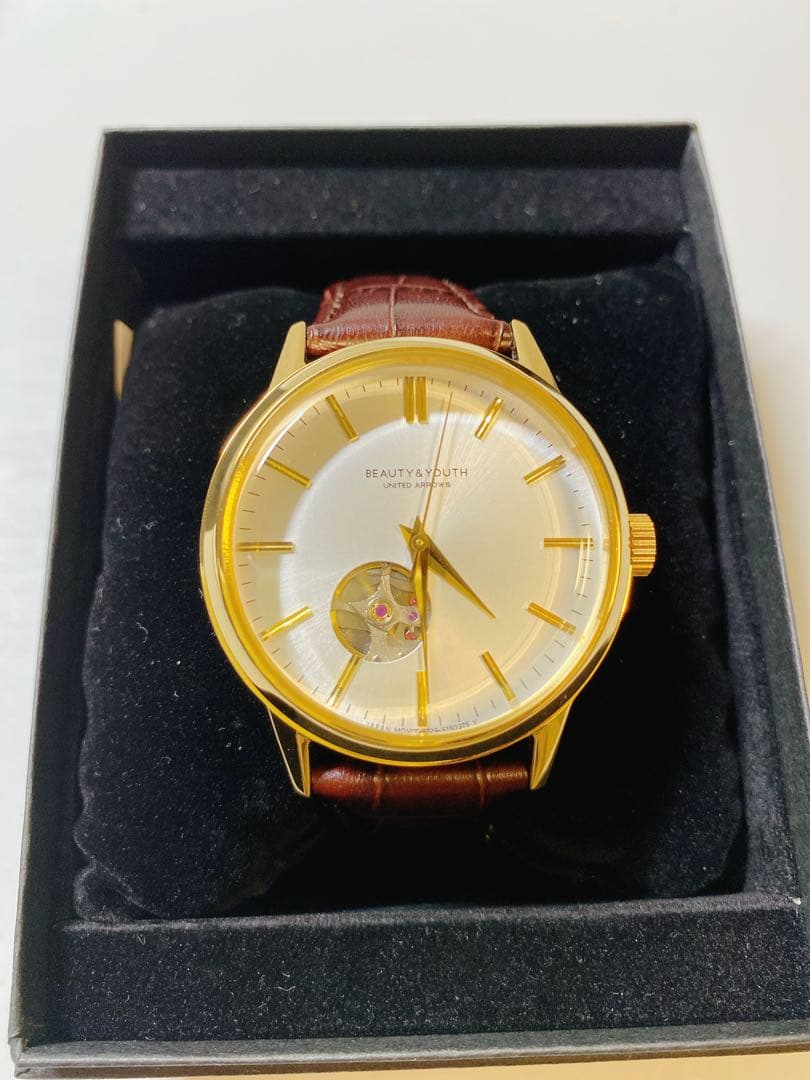 BEAUTY&YOUTH United Arrows自動巻き腕時計 メンズ