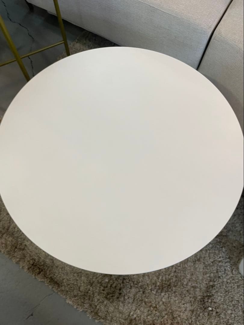 コーヒーテーブル　ローテーブル　直径70cm