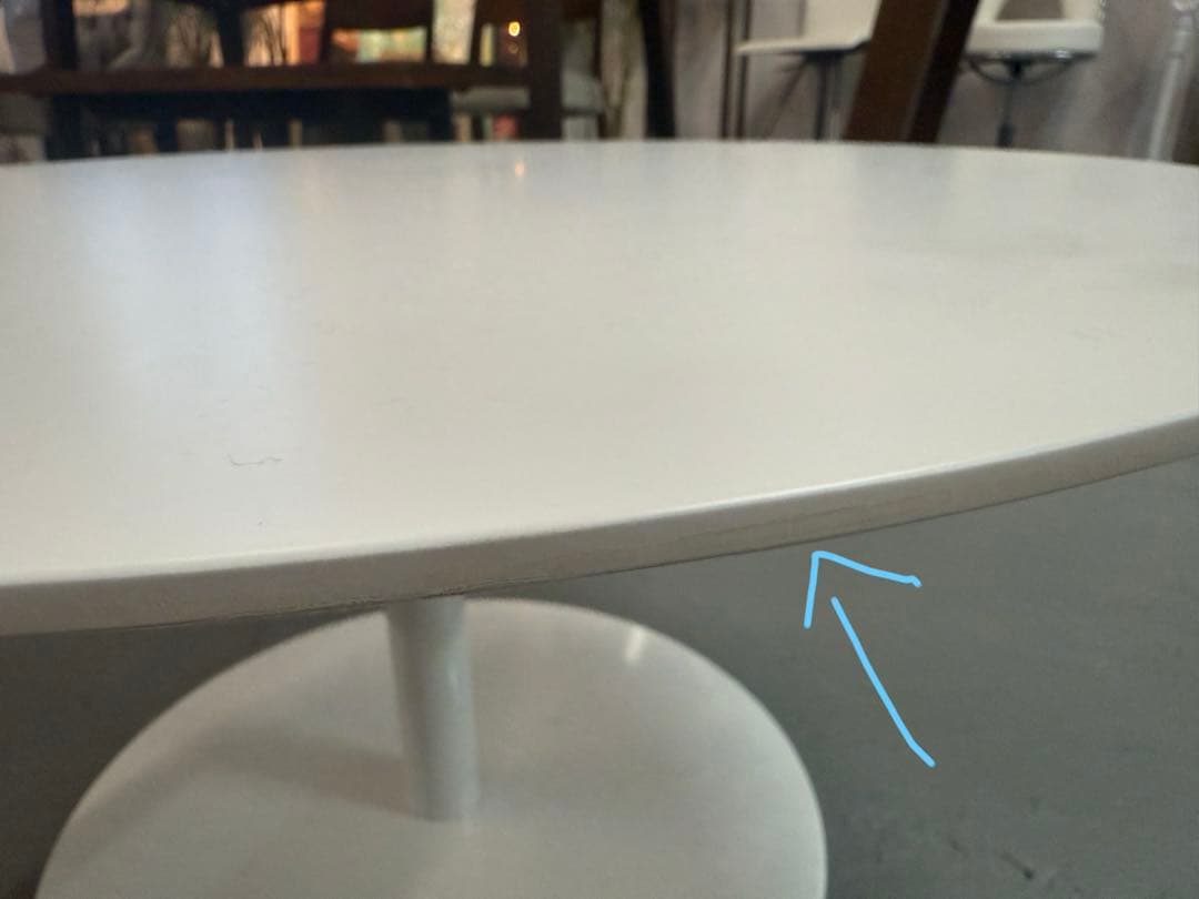 コーヒーテーブル　ローテーブル　直径70cm