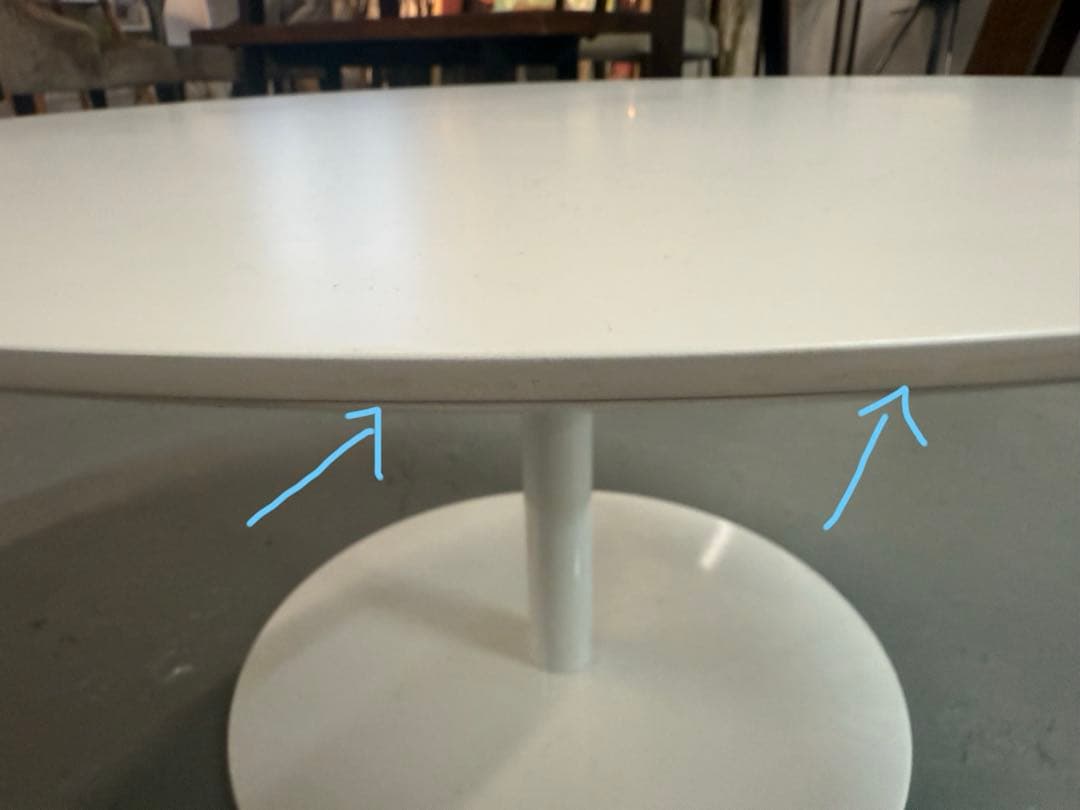 コーヒーテーブル　ローテーブル　直径70cm