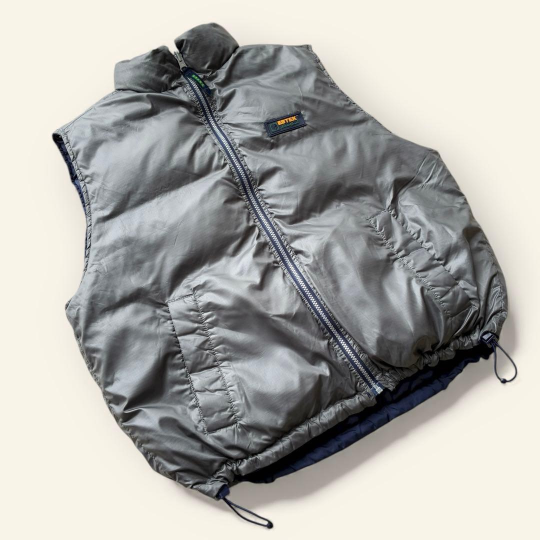 90's EBTEX Eddie Bauer リバーシブル ダウンベスト