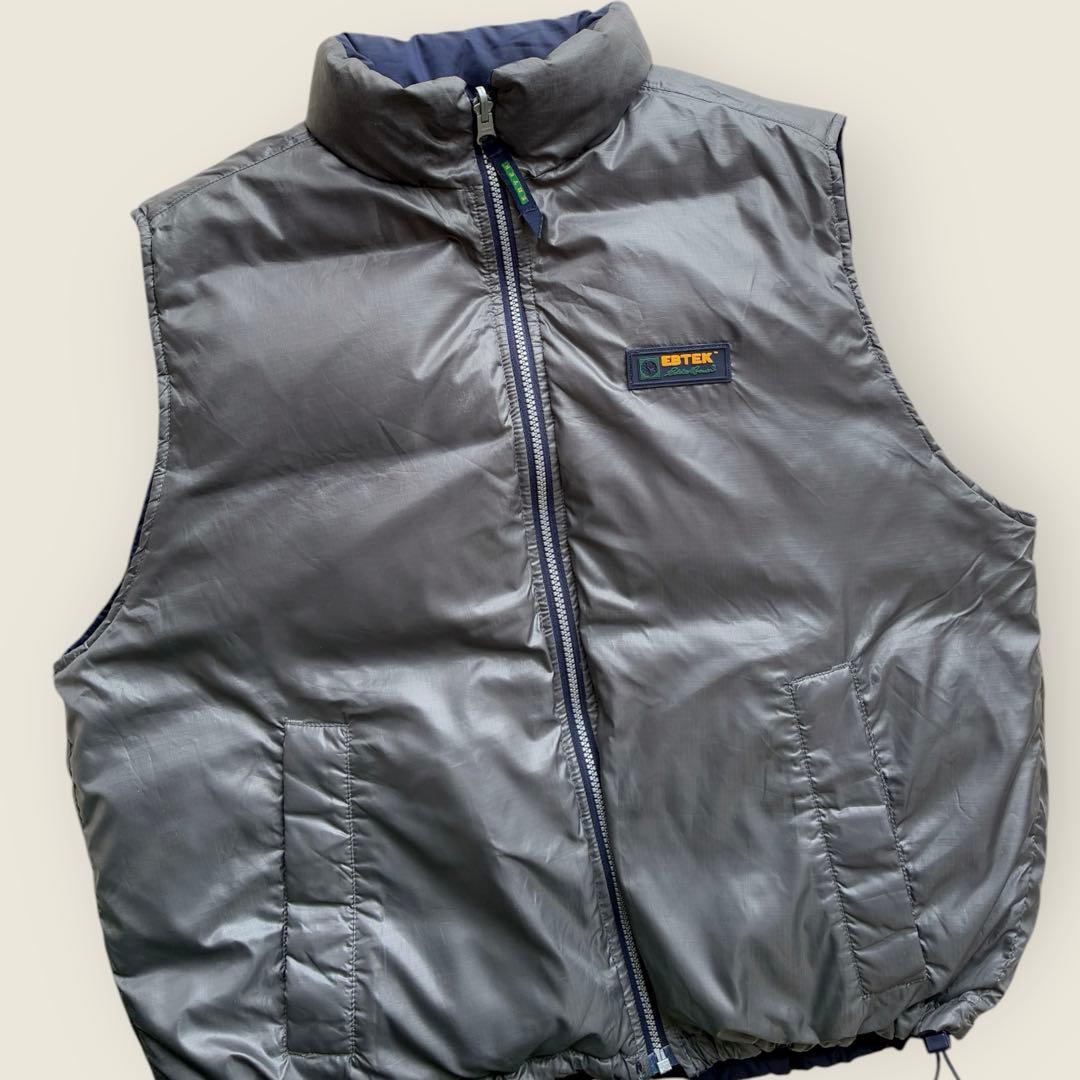 90's EBTEX Eddie Bauer リバーシブル ダウンベスト