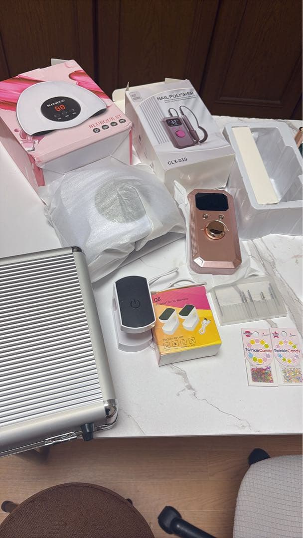 ✴️早い者勝ち❗️❗️✴️ネイルサロン開業セット✴️ライトマシンミニライト✴️