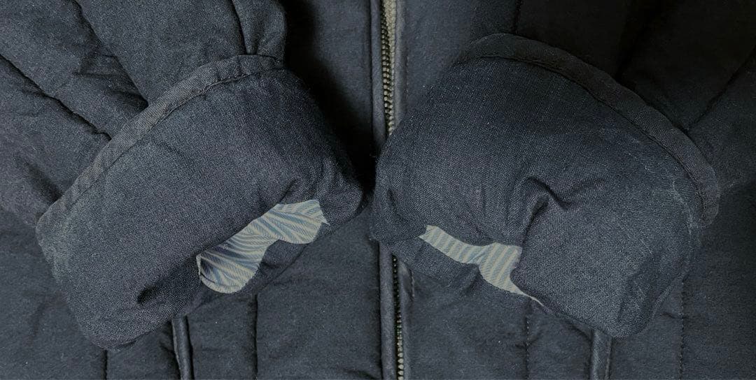 45R フォーティーファイブ•アール キルティング中綿ジャケット 藍染インディゴ