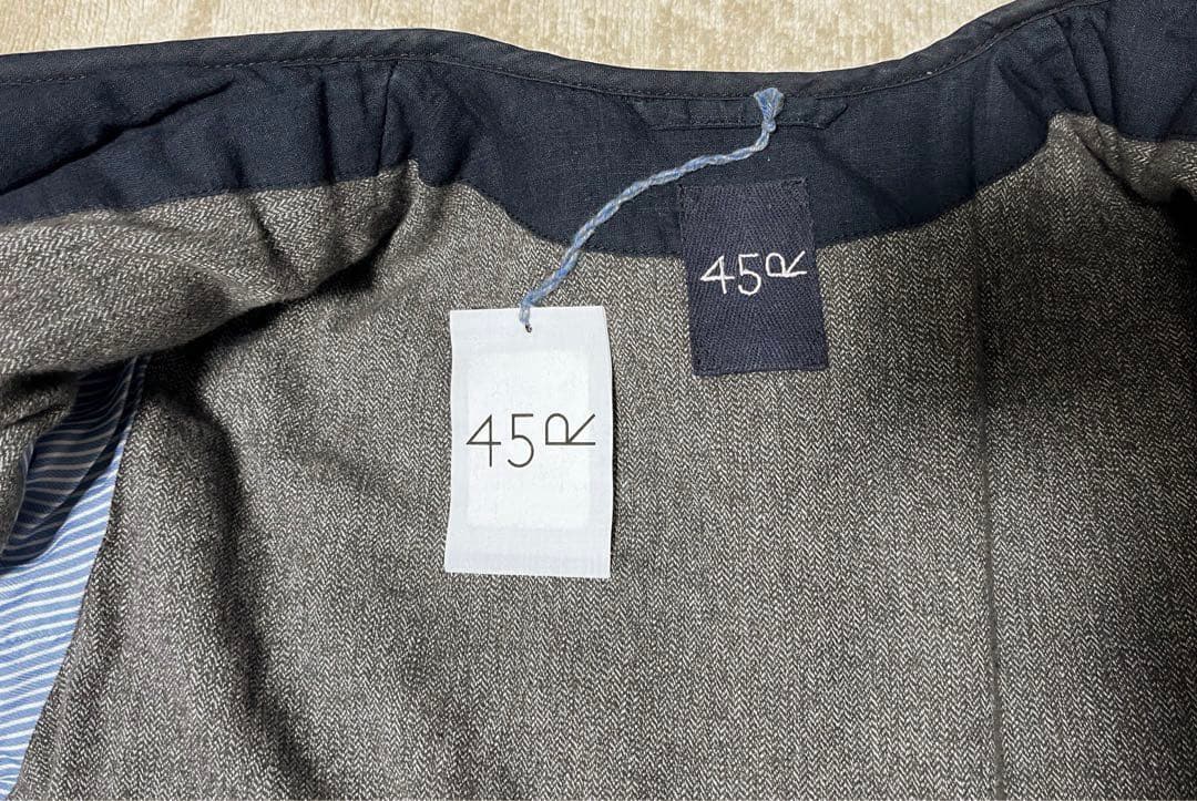 45R フォーティーファイブ•アール キルティング中綿ジャケット 藍染インディゴ