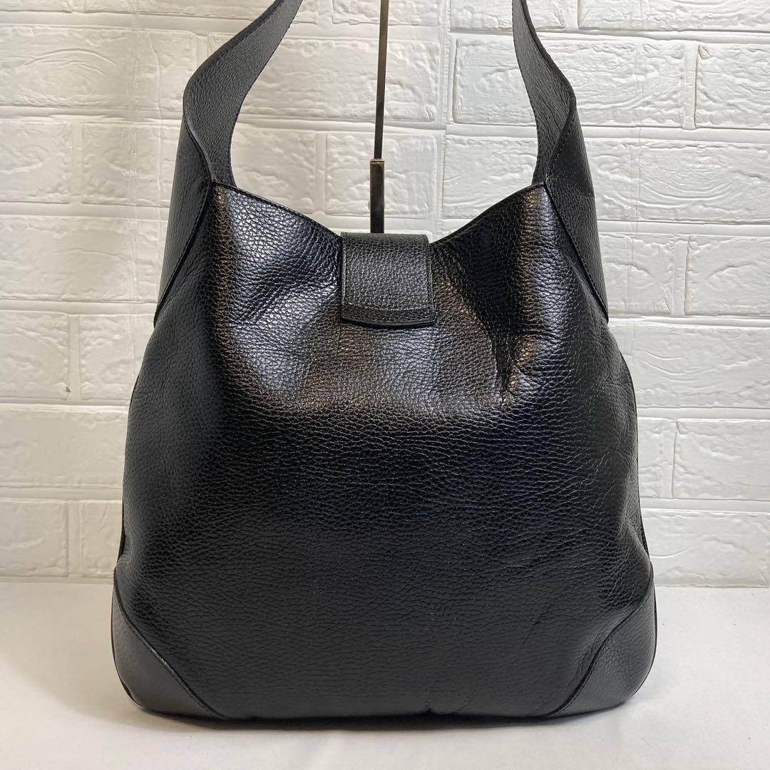 【極美品】HIGH-CLASSハイクラス　ワンショルダーバッグ　レザー　ブラック