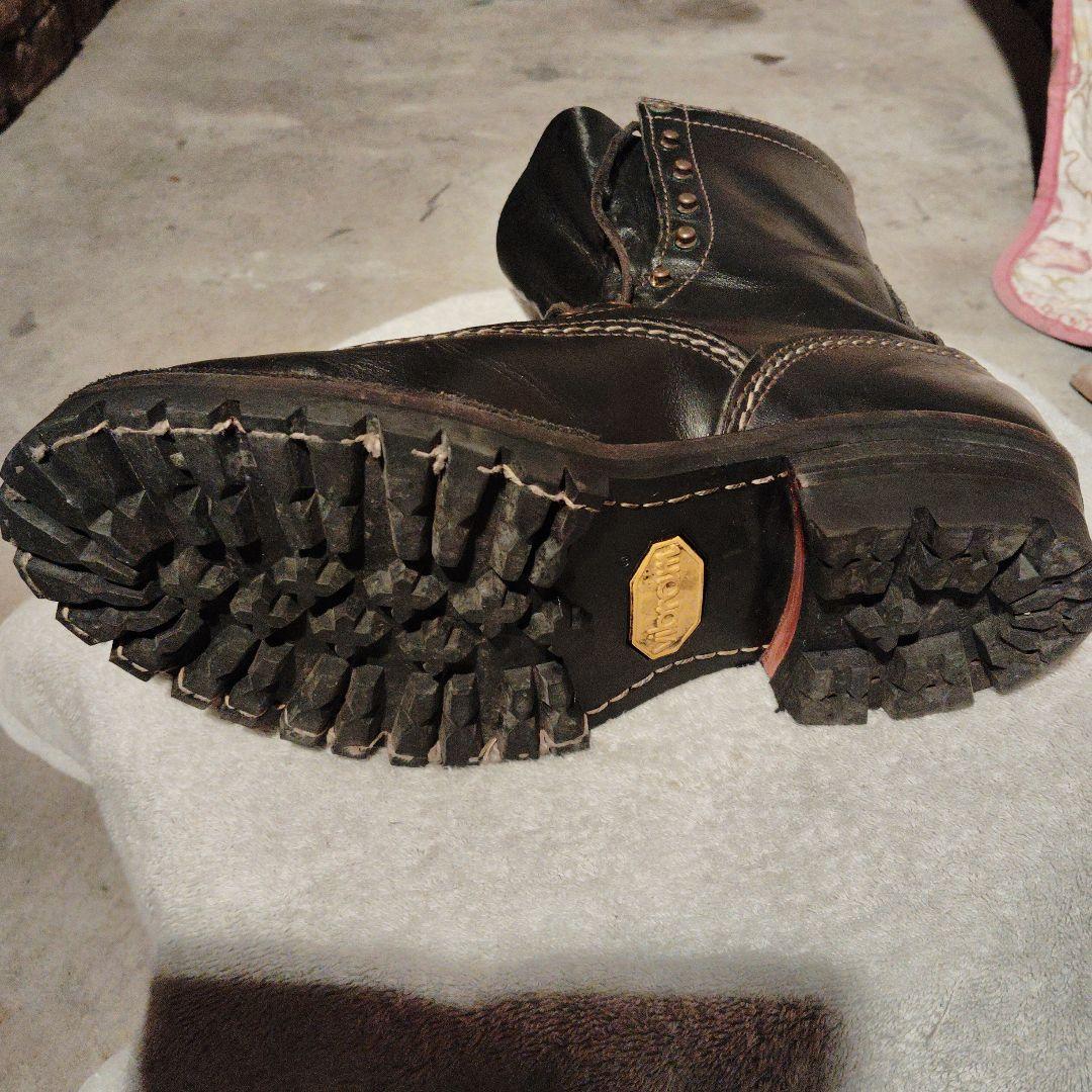 WESCO　ウエスコ　ミリタリーレザーブーツ 黒